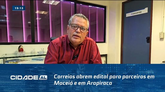 Correios abrem edital para parceiros em Maceió e em Arapiraca