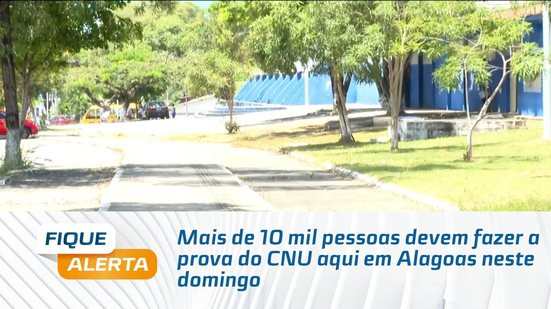 Mais de 10 mil pessoas devem fazer a prova do CNU aqui em Alagoas neste domingo