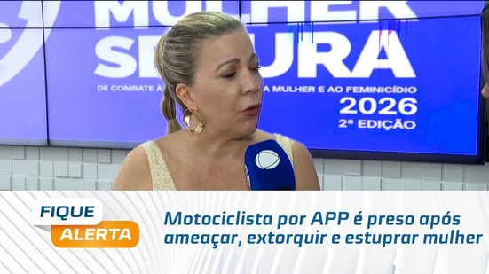 Motociclista por APP é preso após ameaçar, extorquir e estuprar mulher em Maceió