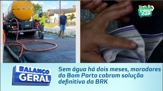 Sem água há dois meses, moradores do Bom Parto cobram solução definitiva da BRK