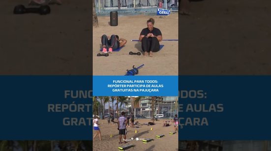 Saúde e bem-estar: projeto oferece funcional gratuito na Pajuçara #BalançoGeralAL