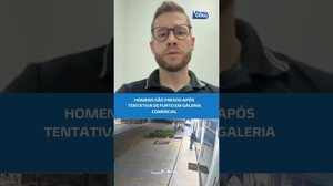 Polícia prende dois homens por furto em galeria comercial #BalançoGeralAL