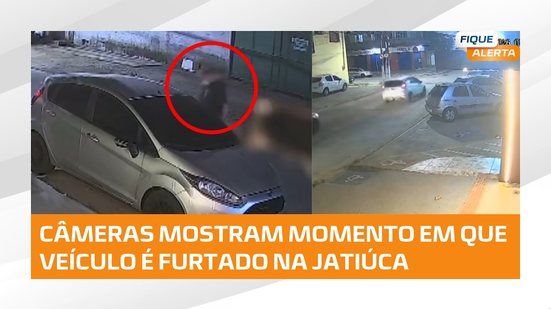 🚨 Câmeras de segurança flagram furto de veículo na Jatiúca