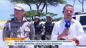 PM e PRF reforçam fiscalização durante o feriadão de nossa senhora aparecida nas rodovias