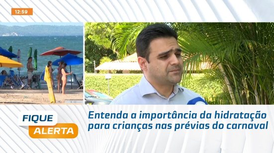 Entenda a importância da hidratação para crianças nas prévias do carnaval