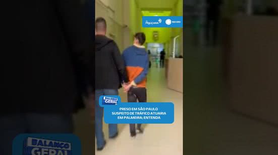🚨Suspeito de traficar drogas em Palmeira dos Índios é preso em São Paulo #BalançoGeralAL