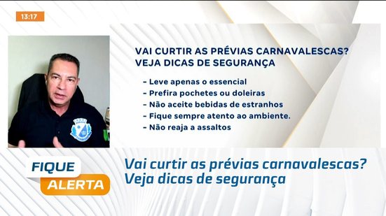 Vai curtir as prévias carnavalescas? Veja dicas de segurança