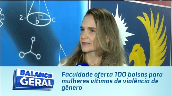 Faculdade oferta 100 bolsas para mulheres vítimas de violência de gênero