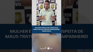 Mulher é presa por suspeita de maus-tratos contra companheiro paraplégico #CidadeAL