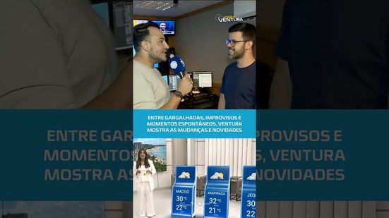 O que você não viu na estreia de Maísa Carla no Balanço Geral Alagoas #HoraDoVentura