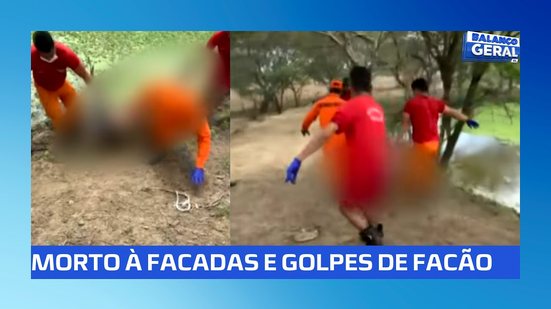 Corpo de homem é encontrado dentro de barragem; vítima teria levado 30 facadas