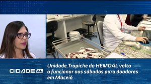 Unidade Trapiche do HEMOAL volta a funcionar aos sábados para doadores em Maceió