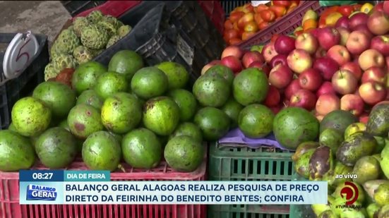 Balanço Geral Alagoas realiza pesquisa de preço direto da feirinha do Benedito Bentes; confira