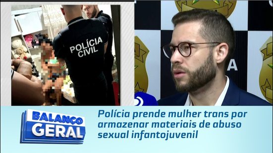 Polícia prende mulher por armazenar materiais de abuso sexual infantojuvenil