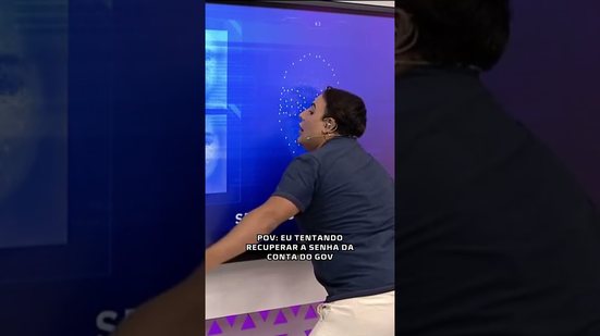 Recuperar senha do GOV não é para os fracos, um tombo😂 #HoraDoVentura