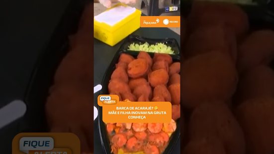 😋Acarajé da Lady: barca e mini bolinhos fazem sucesso na Gruta #FiqueAlerta
