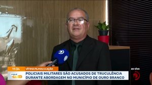 Policiais Militares são acusados de truculência durante abordagem no município de Ouro Branco