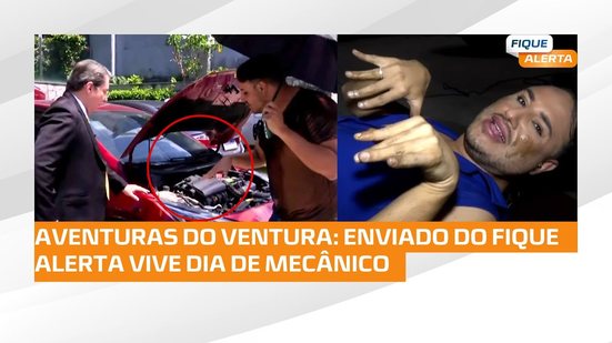 "Não sabe nem trocar pneu": Bruno Ventura faz curso intensivo em oficina