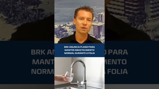 Vai faltar água na folia? BRK anuncia medidas para evitar problemas #CidadeAL