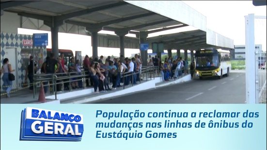 População continua a reclamar das mudanças nas linhas de ônibus do Eustáquio Gomes