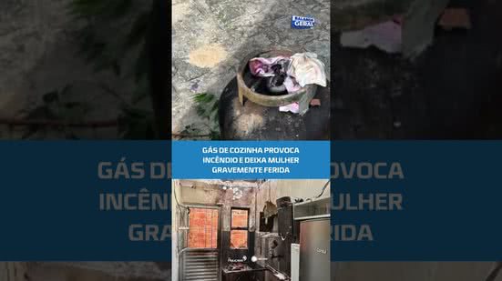🚑Vazamento de gás provoca incêndio e mulher tem 70% do corpo queimado #BalançoGeralAL