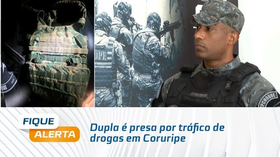Dupla é presa por tráfico de drogas em Coruripe