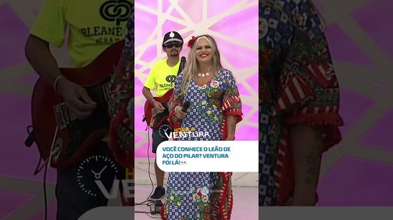 Mais de um século de folia! Ventura visita o Leão de Aço 🎺 #HoraDoVentura