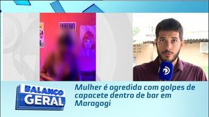 Mulher é agredida com golpes de capacete dentro de bar em Maragogi