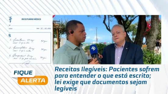 Pacientes sofrem para entender o que está escrito; lei exige que documentos sejam legíveis