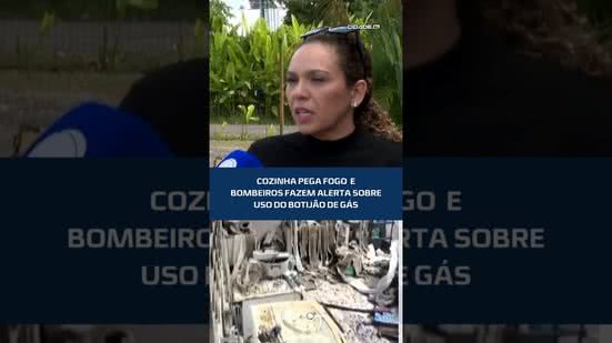 Botijão de gás: bombeiros alertam para riscos após incêndio na Pitanguinha #CidadeAL