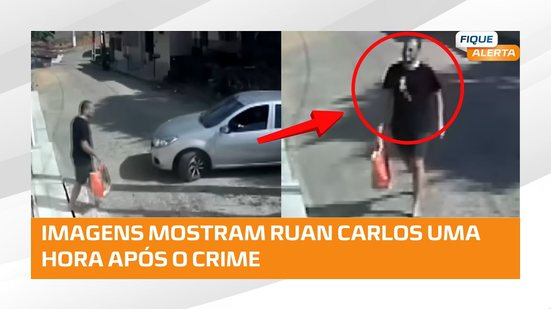 Polícia analisa vídeos que mostram Ruan Carlos chegando em uma casa no dia da morte do Joba