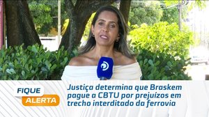 Justiça determina que Braskem pague a CBTU por prejuízos em trecho interditado da ferrovia