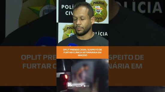#FiqueAlerta | Polícia prende suspeitos de invadir e furtar clínica veterinária