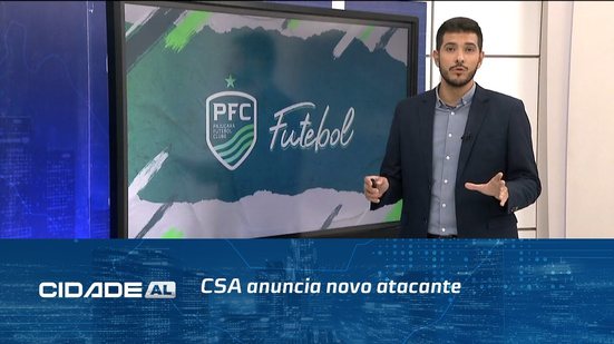 Futebol: CSA anuncia novo atacante