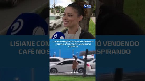 Mulher viraliza nas redes sociais vendendo café nos semáforos de Maceió #BalançoGeralAL