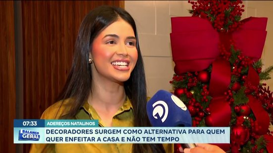 Adereços Natalinos: Decoradores surgem como alternativa para quem quer feitar a casa e não tem tempo
