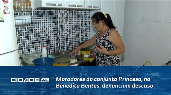 15 Dias Sem Água: Moradores do conjunto Princesa, no Benedito Bentes, denunciam descaso