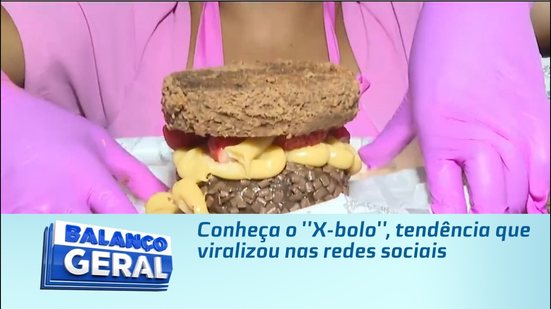 Conheça o ''X-bolo'', tendência que viralizou nas redes sociais