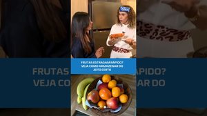 Como guardar frutas na geladeira sem perder sabor e nutrientes #BalançoGeralAL