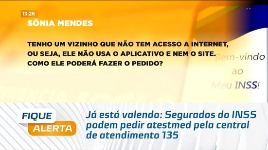 Já está valendo: Segurados do INSS podem pedir atestmed pela central de atendimento 135