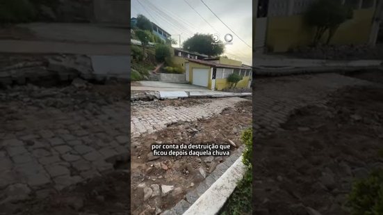 BG está em Piranhas acompanhando impactos do temporal #BalançoGeralAL