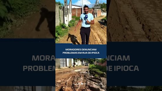 Situação precária em via gera transtornos no dia a dia #CidadeAL