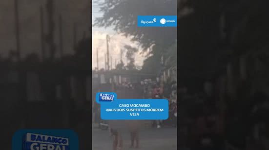 🚨Mais dois suspeitos de ataques no Mocambo morrem em confronto com a polícia #BalançoGeralAL