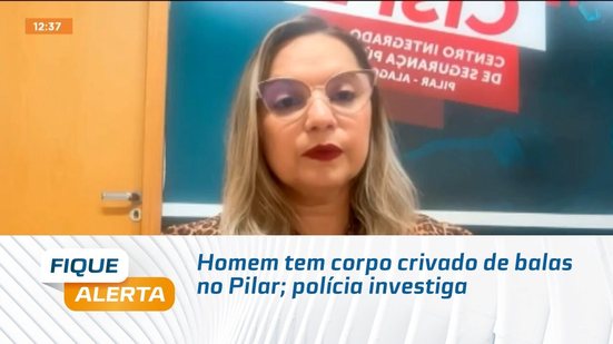 Homem tem corpo crivado de balas no Pilar; polícia investiga