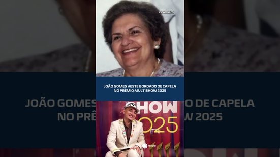 João Gomes surpreende ao usar bordado de Capela em importante prêmio! #CidadeAL