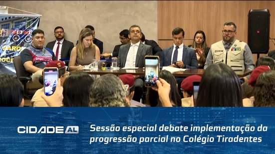 Sessão especial debate implementação da progressão parcial no Colégio Tiradentes