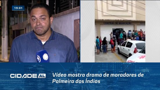 Fila Interminável: Vídeo mostra drama de moradores de Palmeira dos Índios