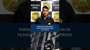 Polícia prende homem condenado por abusar de crianças #CidadeAL