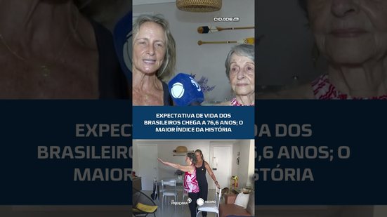 Expectativa de vida dos brasileiros chega a 76,6 anos, o maior índice da história #CidadeAL