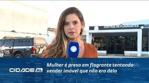 Mulher é presa em flagrante tentando vender imóvel que não era dela